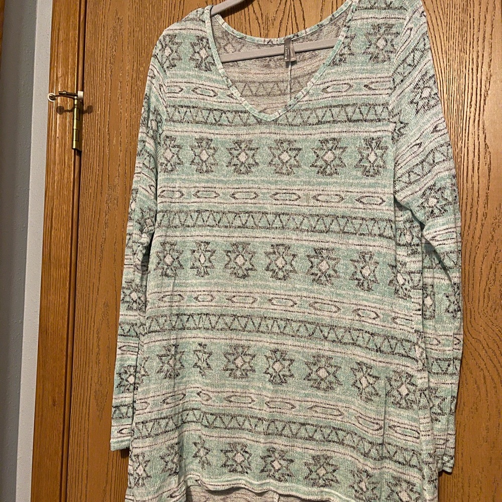 Vanity mint green sweater